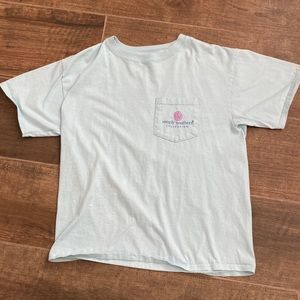 Light blue Simply Southern girls t-shirt